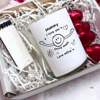 Aye Do Gifts Women's Personalised I Love You This Much Candle Gift Set in Cream