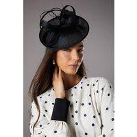 Coast Women's Side Facing Structured Fascinator in Black