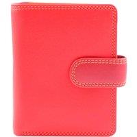 House of Leather Women's Womens Real Leather Purse HOL404 in Red