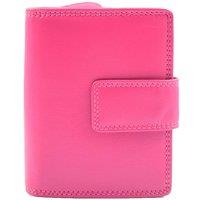 House of Leather Women's Womens Leather Purse HOL1132 in Cerise