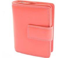 House of Leather Women's Womens Leather Purse HOL1132 in Rose