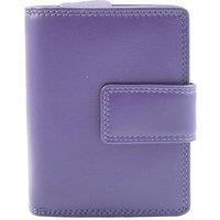 House of Leather Women's Womens Leather Purse HOL1132 in Purple
