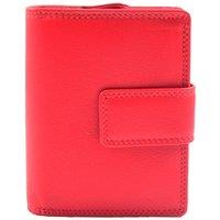 House of Leather Women's Womens Leather Purse HOL1132 in Red