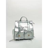 SVNX Women's Bow Backpack in Silver