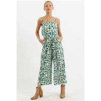 Louche Women's Sikke Arizona Strappy Jumpsuit in Green | Size: 16