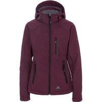 Trespass Women's Bela II Waterproof Soft Shell Jacket in Maroon | Size: XL