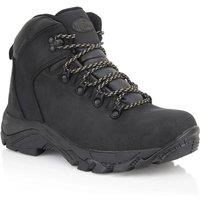 Northwest Territory Women's Emerald Leather Waterproof Walking Boots in Black | Size: 8