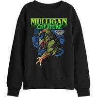 Stranger Things Tales From 85 Mulligan Kids Sweatshirt, Black | Size: 7-8 Years
