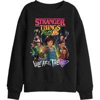 Stranger Things Tales From 85 Hic Poster Kids Sweatshirt, Black | Size: 5-6 Years