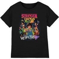 Stranger Things Tales From 85 Hic Poster Kids T-Shirt, Black | Size: 5-6 Years