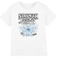 Stranger Things Tales From 85 Demo Sketch Kids T-Shirt, White | Size: 5-6 Years