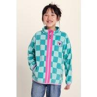 TOG24 'Lacaune' Shaun the Sheep Fleece Zip Jacket in Green | Size: 4-5 Years