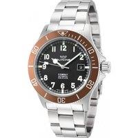Glycine Men's GL0171 Combat 42mm Automatic Watch in Silver