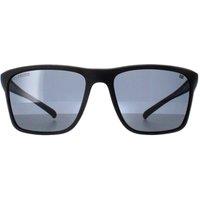 Caterpillar Men's Square Matte Black Smoke Polarized CTS-8012