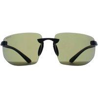 Serengeti Men's Rimless Matte Black PhD 2 555nm Green Polarized Lupton 2.0