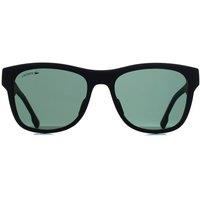 Lacoste Men's Rectangle Matte Black Green Mirror L6043S