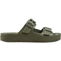 Calvin Klein Men's Ergon Double Bar Sandal Deep Lichen Green | Size: 10