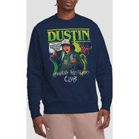 Stranger Things Tales From 85 Dustin Sweatshirt, Navy | Size: Medium