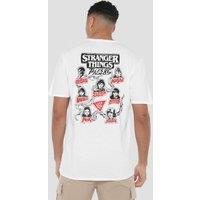 Stranger Things Tales From 85 Character Vines Front Back Tee, White | Size: 5XL