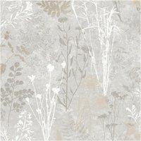 Superfresco Easy Organics Floral Wallpaper in Beige | Size: 10000mm x 520mm