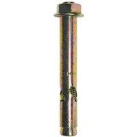 JCP CONSTRUCTION PRODUCTS Sleeve Anchors Hexagon Nut ZYP 16mm/M12 x 110 - Box of 10 in Gold