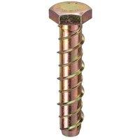 Thunderbolts All-Purpose Anchors Hexagon Head ZYP - M14 x 75 - Box of 25 in Gold