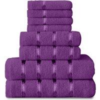 GAVENO CAVAILIA 8pc Boston Bale Set in Aubergine