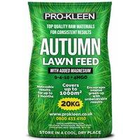 ProKleen Pro-Kleen Autumn Lawn Feed Fertiliser 20kg Encourages Grass Green Up