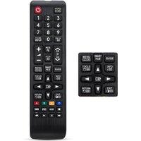 Neel Blue Remote Control for Samsung TV BN59-01175N with Updated Smart Chip in Black