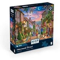 The House Of Puzzles Mermaid Street - 1000 Piece Jigsaw Puzzle | Size: 1000 Pieces
