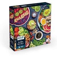 The House Of Puzzles Buddha Bowl Bliss - 1000 Piece Jigsaw Puzzle | Size: 1000 Pieces