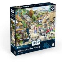 The House Of Puzzles Where Are Ewe Going - 1000 Piece Jigsaw Puzzle | Size: 1000 Pieces