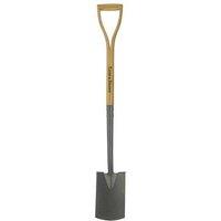 Kent & Stowe Carbon Steel Border Spade in Beige