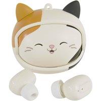 Lazerbuilt Squishmallows Cam The Cat Wireless Earbuds With Face Changing Case
