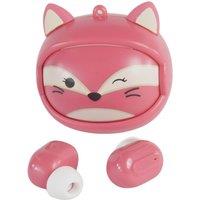 Lazerbuilt Squishmallows Fifi The Fox Wireless Earbuds With Face Changing Case