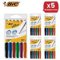 Bic VELLEDA 1741 DRYWIPE ASSORTED - 5 Packs