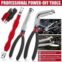 Havendro 3PCS Electrical Connector Disconnect Pliers Plug Removal Tool in Black | Size: 10000mm x 520mm