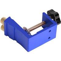 SPETLEK Pocket Hole Jig Kit Dowel Drill Joinery Screw Woodwork Tool in Blue