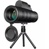 Kelvenix 80x100 Super High Power Binoculars, Portable Telescope for Camping in Black