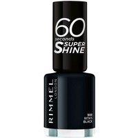 Rimmel London Rita Ora 60 Seconds Nail Polish in Ritas Black | Size: 8ml