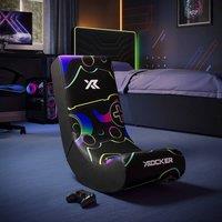 X Rocker Video Rocker Gaming Chair for Kids - Gamepad in Black