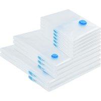 Berkfield Home Vacuum Storage Bags - Set of 10 in 3 Sizes in White