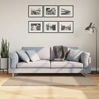 Berkfield Home Rug HUARTE Short Pile Soft & Washable Sand 80x150 cm in Brown | Size: Medium