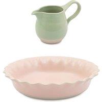 Jamie Oliver Big Love Proper Puds & Pie Set in Baby Pink