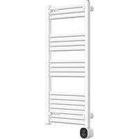 MYLEK Towel Rail Radiator 700W Smart WiFi With App in White