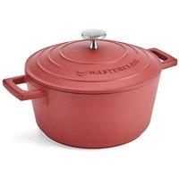 MasterClass Cast Aluminium Red Casserole Dish, 2.5L