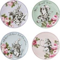 Mikasa Side Plates Bone China Set of 4 x 21cm in White | Size: 4 x 21 cm