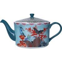 Mikasa x Sarah Arnett Porcelain Teapot, 1100ml in Blue