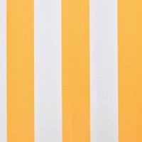 Berkfield Home Durable Awning Top Sunshade Canvas Orange & White 500x300 cm