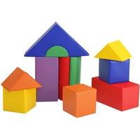 Costway 11Pcs Climb & Crawl Foam Block Play Set Foam Climbing Toy Set